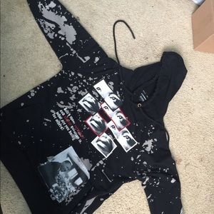 Martin Luther King Acid Washed Hoodie